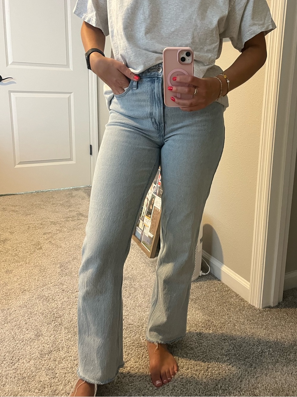 Hollister High Rise Dad Jeans